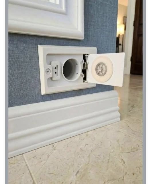 What Is This Strange Wall Fixture in a New House?